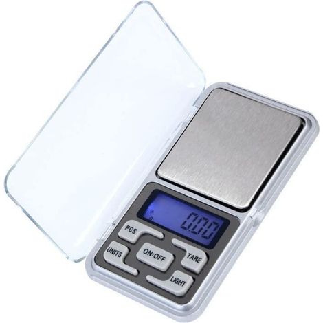 Balance de poche numérique portable, mini balance de précision 200 g/0,01 g pour bijoux, petite balance numérique de comptage, balance de cuisine.-AquaForge (1/5)