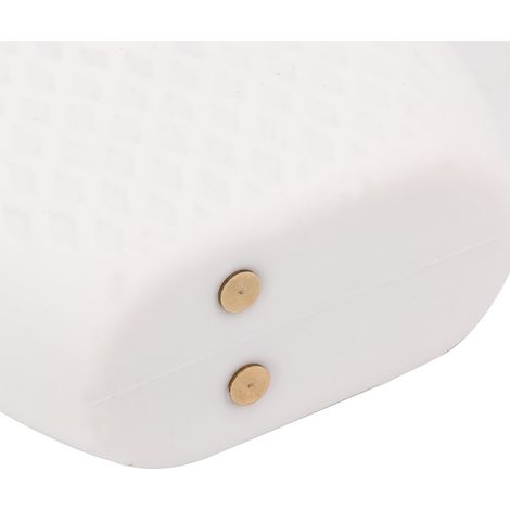 Brosse à dents électrique en silicone, automatique, pour le nettoyage des dents à domicile, blanche (1/5)