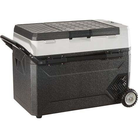 Réfrigérateur-congélateur portable 56 Qt pour voiture et maison, double zone avec compresseur idéal pour vos déplacements (1/5)