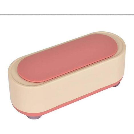 350 ml rosa Ultraschallreiniger mit 47 kHz Hochfrequenz für Brillen und Schmuck (1/5)