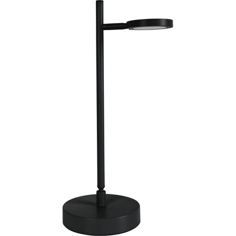 Naeve LUPA Lampe de table LED intégrée rechargeable à intensité variable, noire, 3 000 K, capteur tactile (1/3)