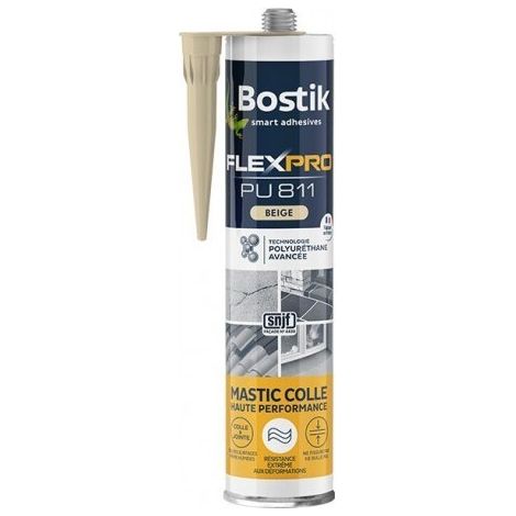 Mastice Colla ad Alte Prestazioni Antracite Ral7016 Flexpro Pu811 300ml - Bostik
