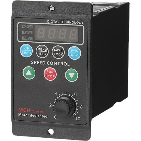 Ej.Life 0.75kw Convertisseur de Fréquence de Pilote de Moteur de Sortie Triphasé à entrée Monophasée 220V avec Affichage à Tube Numérique à Quatre Chiffres A (1/5)