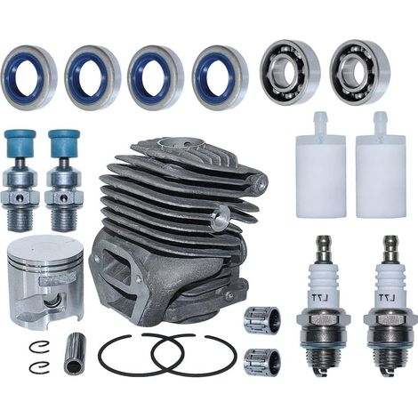 Kit de cylindre 51 mm, pour Husqvarna, pour Partner K750 K760 Scie à béton à tronçonner, 506 38 61-71 (1/5)