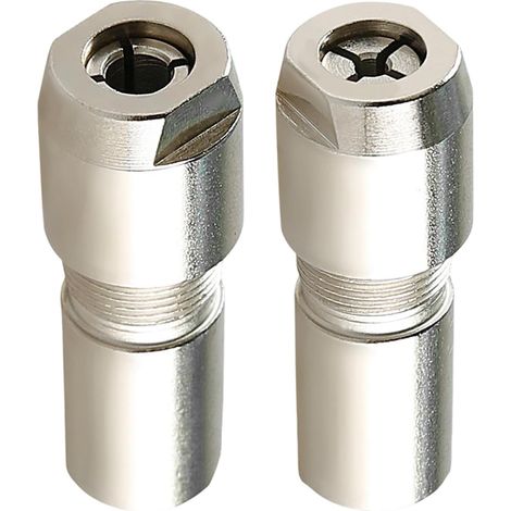 Accessoires pour meuleuse, poignée antidérapante robuste Adaptateur de conversion 6 mm / 3 mm pour meuleuse Pour perceuses rotatives et gravure sur bois, pierre et métal (1/5)