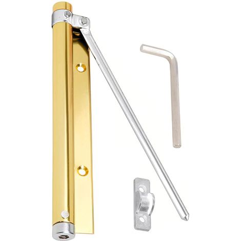 Muelle Puerta Wolfpack Aluminio Anodizado Dorado (Blister 1 Pieza) (1/5)