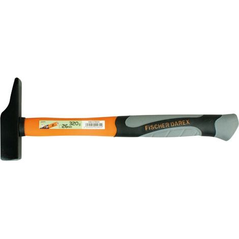 Martello da falegname 350g 26mm Manico in fibra - Fischer Darex