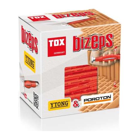 TOX Parallel-Spreizdübel Bizeps 12x90 mm PSD-SL Parallelspreizdübel 25 Stück, 00910019