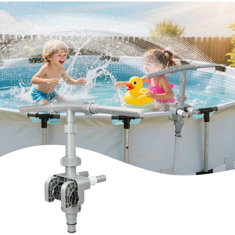 Fontaine pour piscines hors-sol – Accessoire de piscine pour rafraîchissement et détente (1/5)