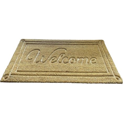 Tapis Coco Accueil Gaufré Envers PVC 45x75 cm (1/2)