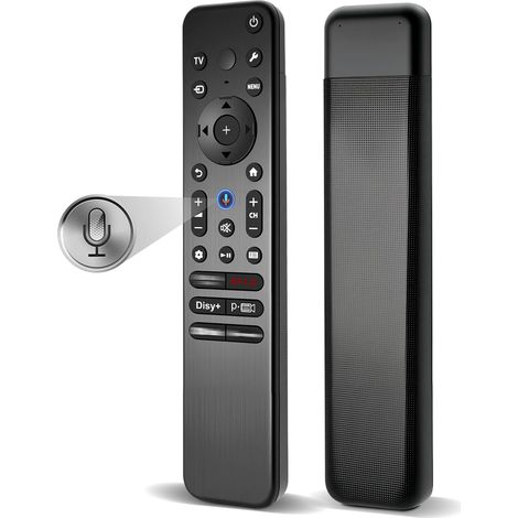 Télécommande de rechange pour téléviseur intelligent avec fonction vocale compatible avec Bravia XR/K Series 4K HDR QLED OLED Google Smart TV (1/5)