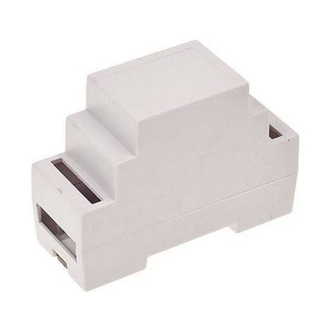 BOÎTIER POUR RAIL TRU COMPONENTS 4U65030906310 TC-7910732 34 X 89 X 63 ABS-V0 GRIS 1 PC(S) (1/3)