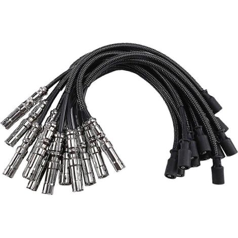 1 Satz Zündkabelbaugruppe 1121500218 1121500118 kompatibel mit Mercedes-Benz W202 W210 W140 W163-JXLGV (1/5)