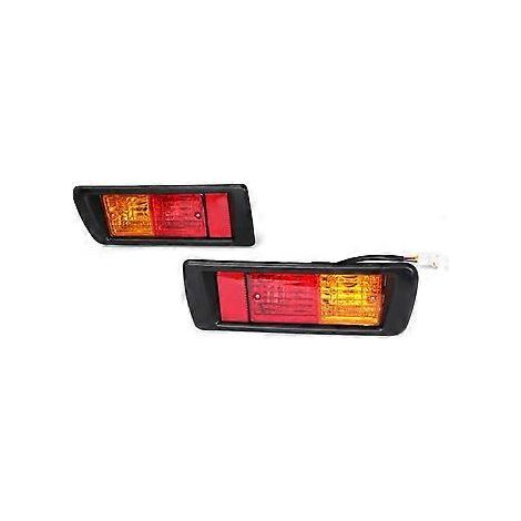 Rücklicht links + rechts mit Glühbirne für Toyota Land Cruiser FJ90 1996-2002