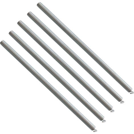 Ressort de cintrage interieur 5pcs 1.1M PVC aluminium Cintreuse tuyau à Ressort Interne Multicouche pour tuyauterie Climatisation tuyaux Plomberie hydraulique clim acier manuelle (15.5mm) (1/2)