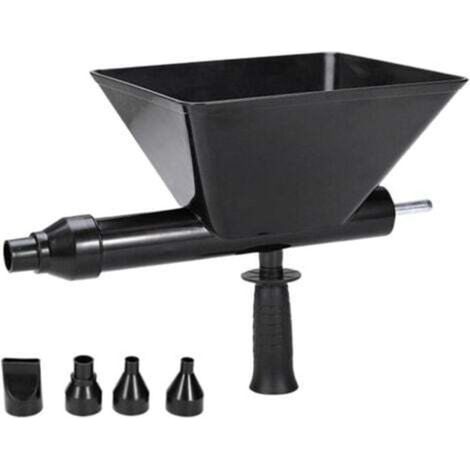 Cement Grout Machine, Portable Mortar Sprayer, Electric Cement Caulking Machine, Mortar Making Grout Applicator for Brick with 4 Nozzles (1/4)