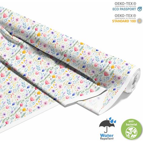 Outdoor-Dekostoffe Oxford - Blumen - DX2905 (1/5)