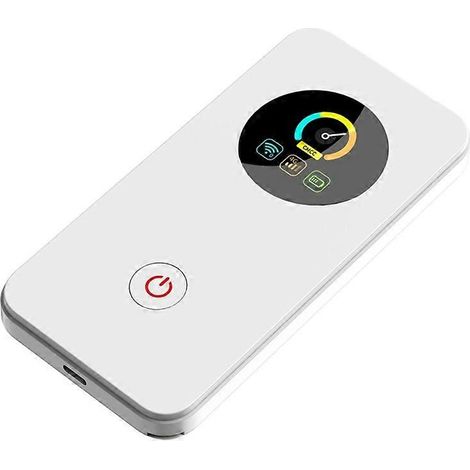 Routeur WiFi 5G portable MiFi avec écran couleur, compatible 2,4 GHz et 5 GHz, point d'accès Wi-Fi mobile de poche, batterie 5000 mAh (1/5)