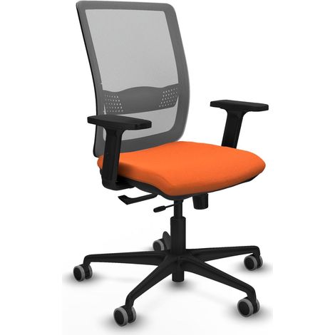 piqueras-y-crespo Silla Ergonómica Haches naranja confort oficina