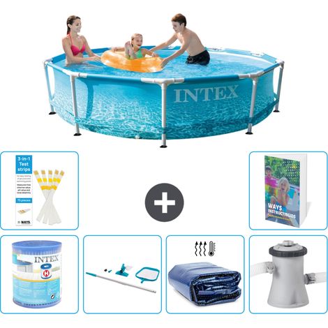 Frame Pool Rund - 305x76 cm - 7-teilig S20
