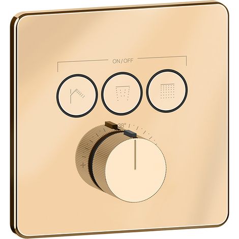 Gessi Hi-Fi Set de montage final Thermostat avec commande par