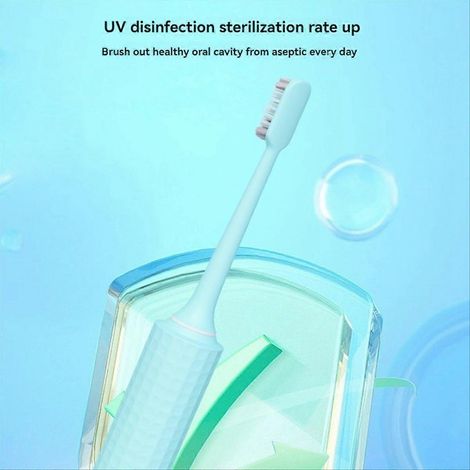 Stérilisateur et support pour brosses à dents UV, 5 emplacements pour brosses à dents (1/5)