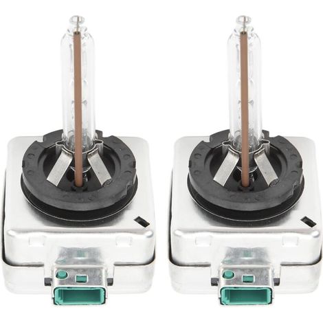 Ej.Life Ampoule de Phare au Xénon, Ampoule de Phare au Xénon HID 5000K 3200LM, Remplacement D'ampoule de Phare de Voiture 35W pour XenStart D3S 42403 42302 A (1/5)