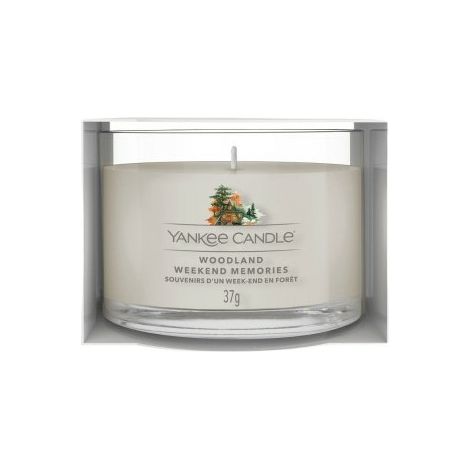 Vela mini Yankee Candle aroma a bosque, recuerdos de fin de semana, 37 g (1/2)