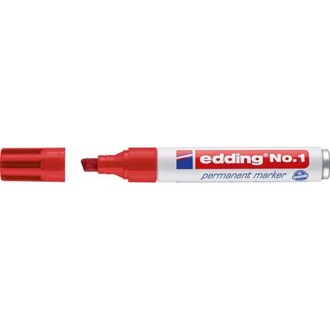 Permanent Marker No1 rot