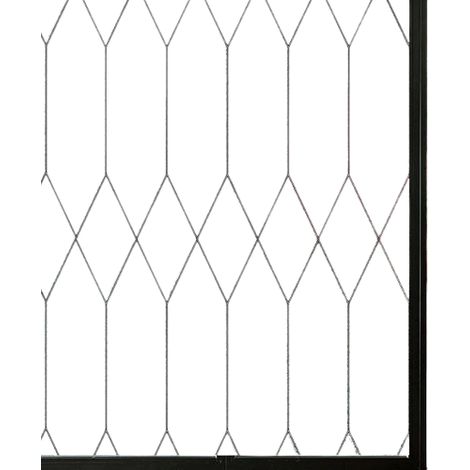 Milchige Fensterfolie, Abdeckfolie, blickdicht, selbstklebend, 90 x 300 cm