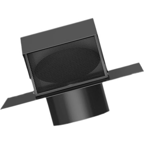 Chapeau de Toiture Multifonction Acier Amovible Sortie d'Air Toit pour Cuisine Salle de Bain 20 cm (1/5)