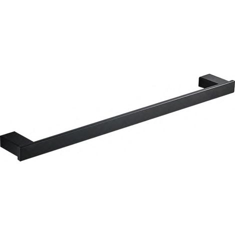 Porte-serviettes Salle de Bain, Acier Inoxydable, 60cm Barre Porte-serviette, Noir (1/5)