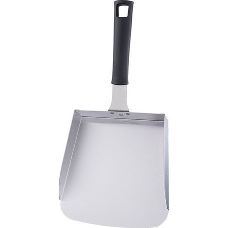 Spatule extra-large en acier inoxydable pour le riz, les légumes et plus encore, outil idéal pour barbecue, repas en plein air et plaques de cuisson, pelle à nourriture d'une capacité de 5 tasses (1/5)