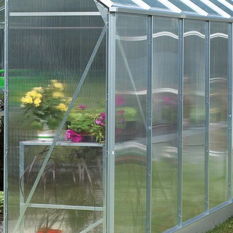 Vitavia Ersatz Hohlkammerplatte 4 mm (369424) für Vitavia und Pergart Gewächshäuser (Venus, Apollo, Comet, Planet, sowie PCG und Popular), 610 x 1142 mm, Dachplatte (1/2)