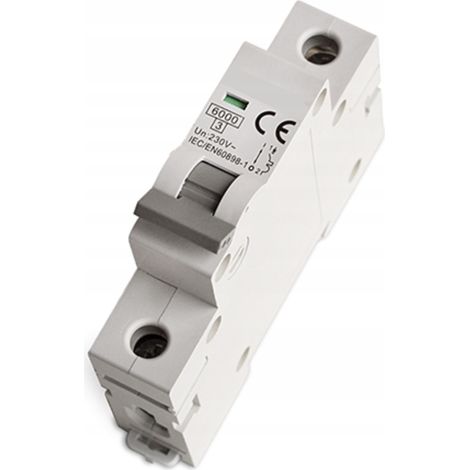 Interruptor automático iLuve WNP C 63A 1P C 63 1P 1M 6KA 744717