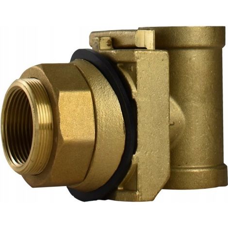 Raccord Svedese 1" – Laiton – Pour pompes de puits – Système de montage simple – Protection contre les impuretés (1/5)