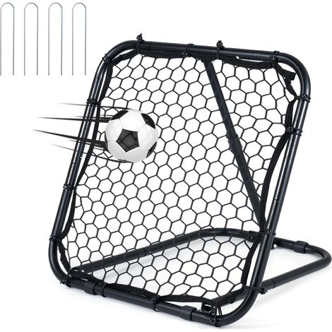 COSTWAY Rete Calcio Bambini Pieghevole 6+ Anni (85 x 80 x 85 cm) (1/5)