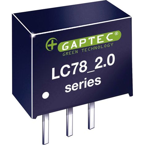 Convertisseur CC/CC pour circuits imprimés Gaptec LC7805-2.0 10020041 12 V/DC 5 V/DC 2 A 10 W Nbr. de sorties: 1 x 1 p (1/2)