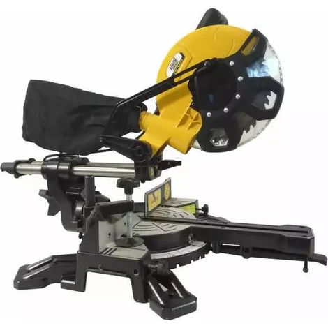 troncatrice radiale elettrica per legno femi "tr1021/db" con diametro lama 210 mm 1700 w