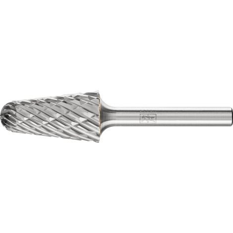 PFERD TOOLS Hartmetall Hochleistungsfrässtift STEEL Rundkegel KEL Ø 16x30mm Schaft-Ø 6 mm für Stahl