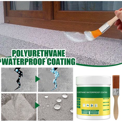 Mastic d'étanchéité invisible et imperméable, agent de liaison ultra-résistant pour des réparations de fuites fiables - Adhésif isolant transparent et imperméable (1/5)