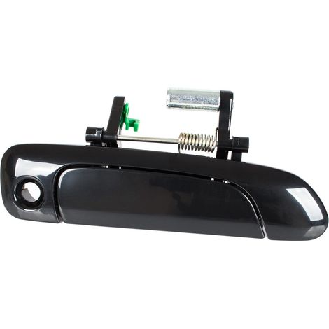 Poignée de porte extérieure avant droite avec trou, noir brillant, pour Honda Jazz/Fit 02-08 (1/2)