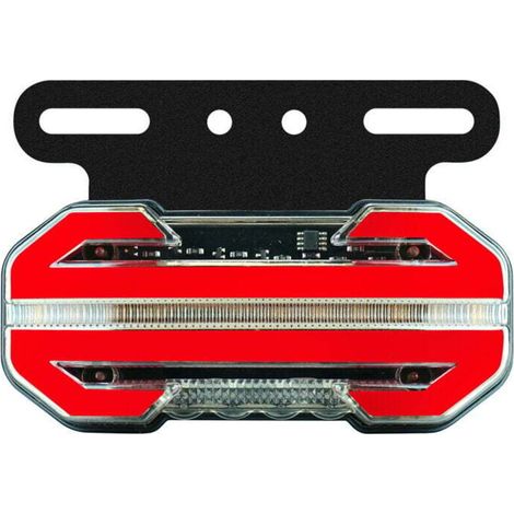 Clignotants latéraux à LED - 24 V - Feux de remorque avec support - Feux d'avertissement, feux latéraux, feux de camion, feux de signalisation,de DEBUNS (1/5)
