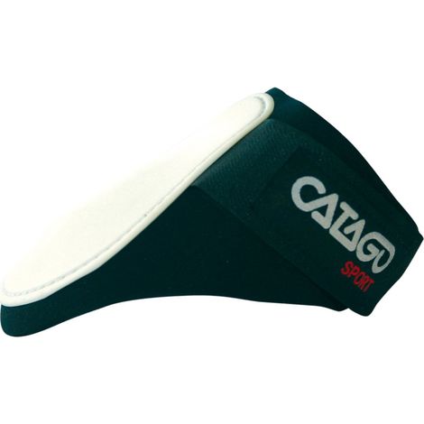 CATAGO Hartschalen Streichkappen für Pferde - weiß - Warmblut / Full