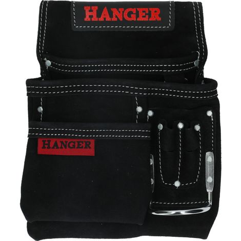 Hanger 510013 Porte-outils cuir daim avec crochets et poches (1/3)