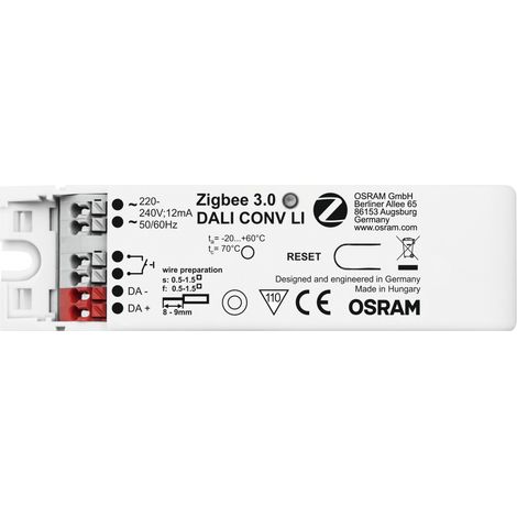 Trasformatore LED Osram SGI ZIGBEE 3.0 DALI CONV LI 3 anni di garanzia (1/2)