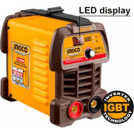 Saldatrice Inverter MMA 140 Ah Ingco ING-MMA14049E