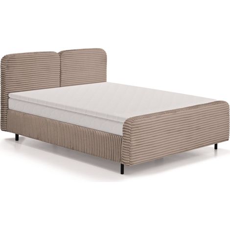 Cama continental Margate 130, Tilia 17, Doble, 160x200, Tapiz, Somieres, 168x223x104cm (1/5)