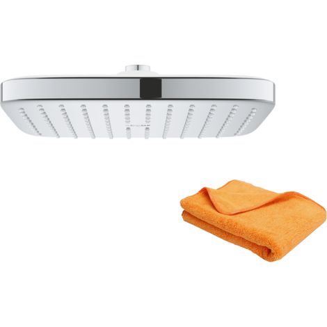 Douche de tête GROHE Quickfix Vitalio Comfort 250 Cube + microfibre