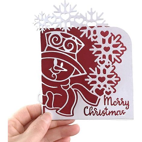 Weihnachts-Stanzformen, Metallpräge-Stanzformen, Schablonen, Scrapbooking-Vorlagen